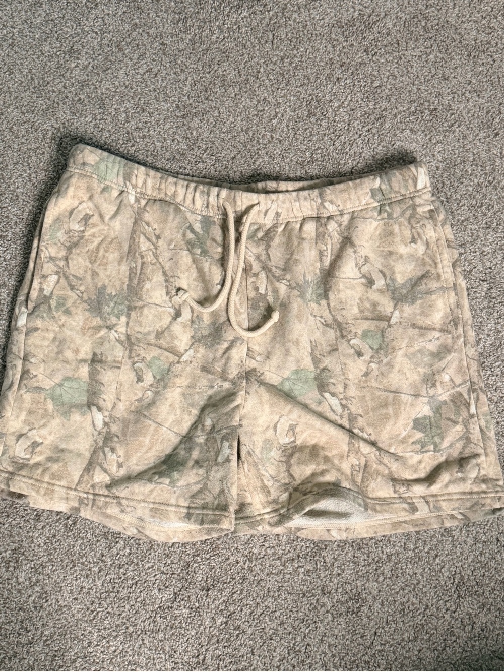 No Boundaries Beige Tie-Dye Jogger Sweatpants